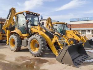 Retroescavadeira 4WD SAM388H 2.5 Ton com Caçamba 4 em 1 para o Peru