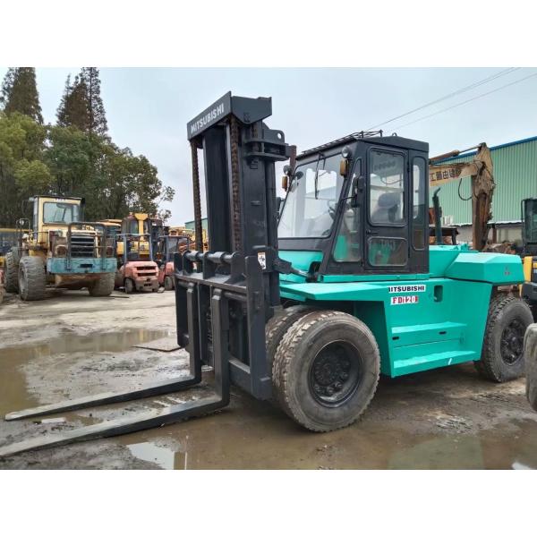 12 tonnes Mitsubishi F120 camion élévateur diesel d'occasion en bon état