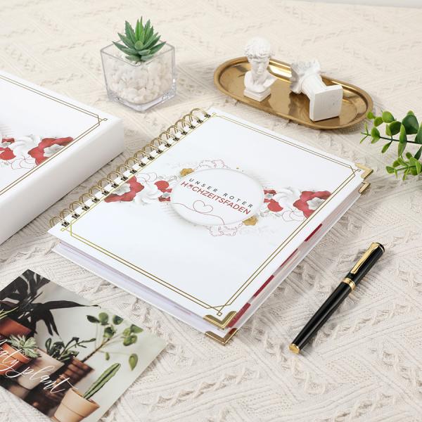 Spiral Binding Paper Hardcover Notebook Printing A4 A5 Diary Journal Organizer Planner
