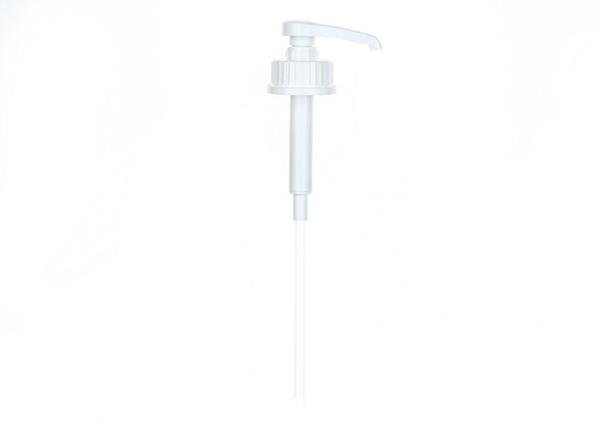 43 mm Taille du cou Pompes à sirop de laboratoire TUV allemande certifiées de qualité alimentaire UKS10 Dispenser de sirop en plastique de qualité alimentaire