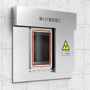 High Density Silver Gray Safety And Protection I131 Hot Cells With Lead Protection