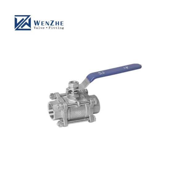 Manual Control Female Threaded 316 Stainless Steel Ball Valve with Customized Support
