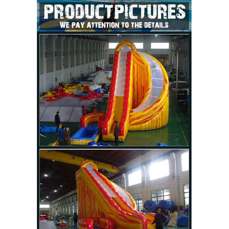 Cheap Inflatable Water Slide Water Park Game for Sale