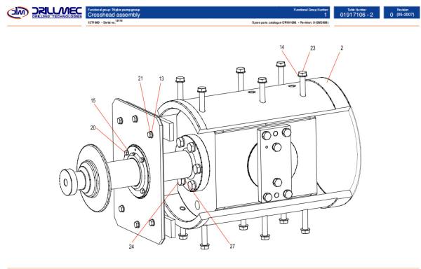 Weatherford E-2200 mud pump Liners,E447 mud pump liner, MP16 mud pump piston, Texma mud pump parts, Drillmec mud pump