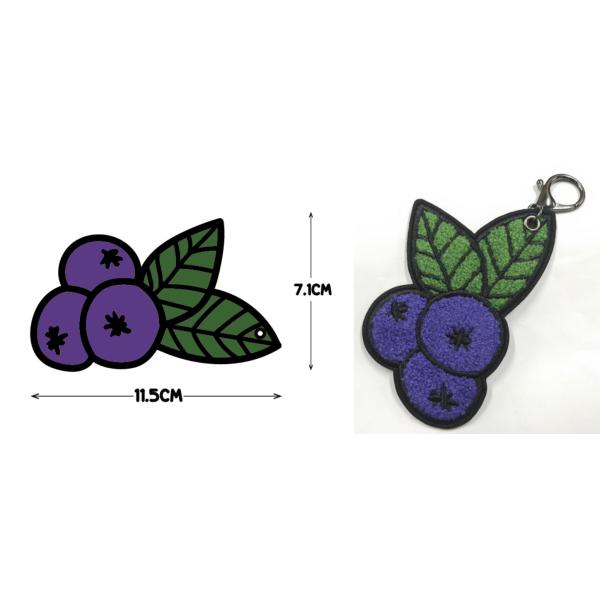 PMS Chenille Embroidery Patches Keychains Pantone Offset For Women Girls