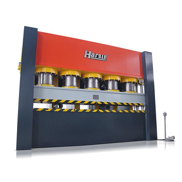 HARSLE metal door frame hydraulic press embossing machine with good configuration