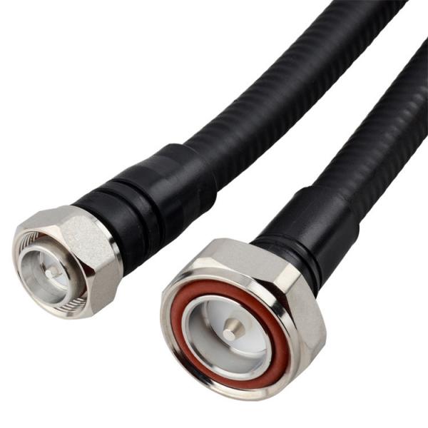 1/2 Superflex Jumper Cable With 4.3-10 Male To 7/16 Din Male Connector