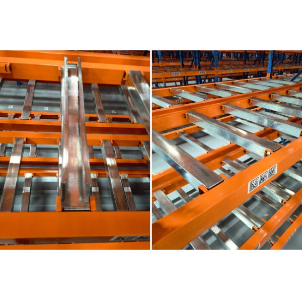 VNA Rack Very Narrow Aisle Heavy Duty Rack VNA Pallet Racking Warehouse Storage Rack with three way forklift