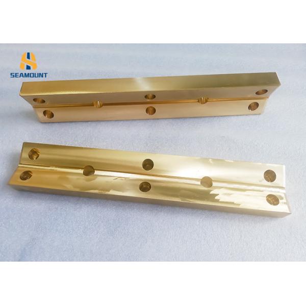 Brass Copper Metal Plate High Load Capacity Self Lubricating Sliding Plate