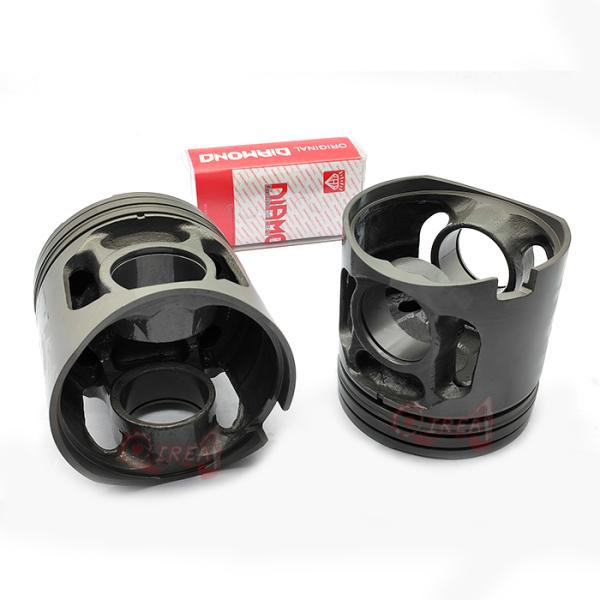 6151-31-2112 Excavator Engine Accessories S6D125 Piston Kit Nitriding