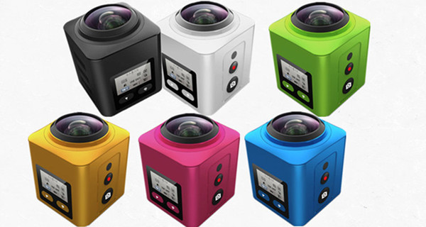 4K Mini Wireless Sport Waterproof Action DV Camcorder 360 Degree Camera 4K 30FPS Ultra HD 1080P Panorama Video Camera