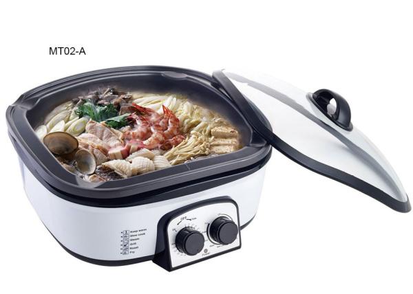 Non Stick Multi Cooker Pressure Cooker Smart Pro Fast Heating 5 Litre Single Dial