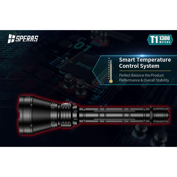 СИД 7 OSRAM красит электрофонари СИД 1300m перезаряжаемые