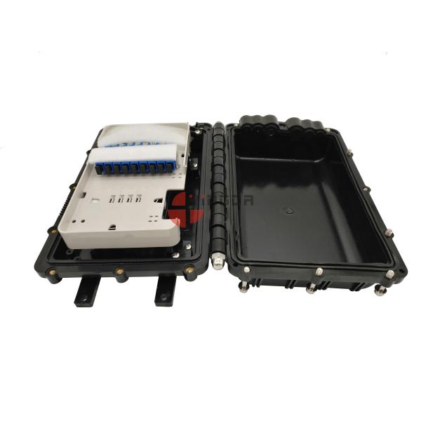 Прямо через размер портов 295 * 202 * 81мм коробки замка для канатов 6 волокна