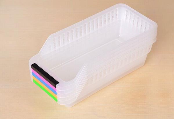 ROHS Sanada Refrigerator Food Beer Plastic Transparent Storage Box Container