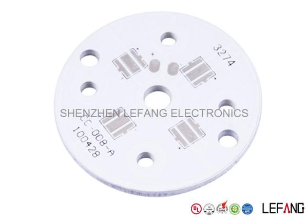 Aluminum Round Copper Base PCB For LED Plant Growing Light 0.4mm ~ 3mm