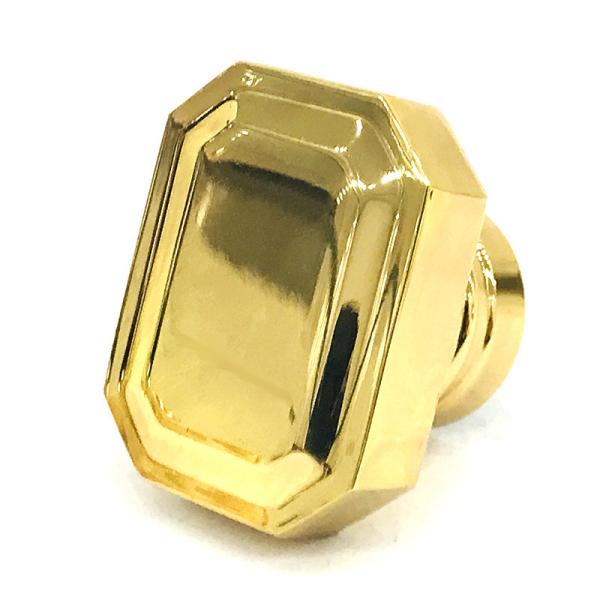 O metal liga de zinco clássico Zamak da forma do retângulo do chapeamento de ouro perfuma o tampão de garrafa
