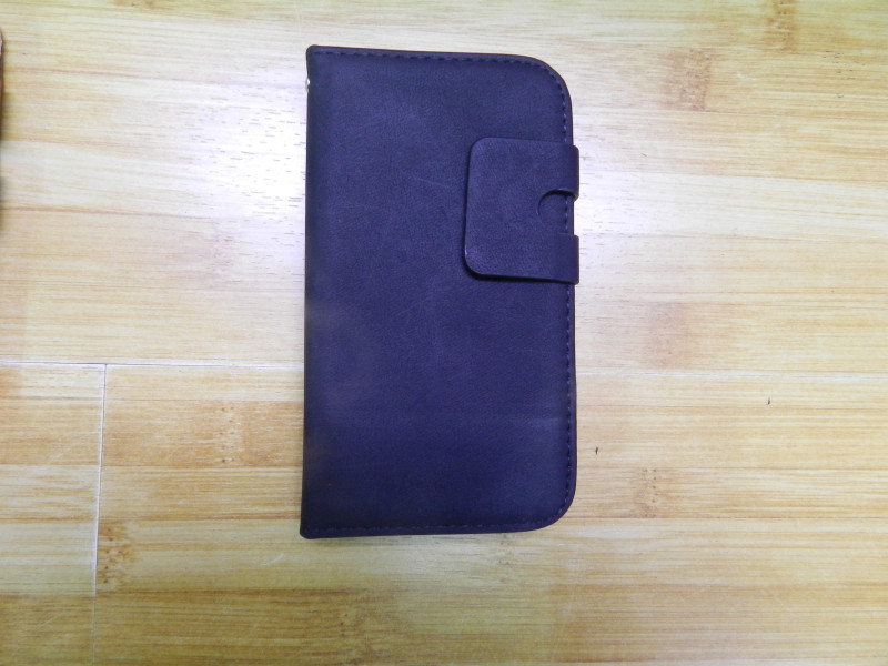 Brown Soft PU Leather Wallet Case Sheep Design For Samsung Galaxy S3