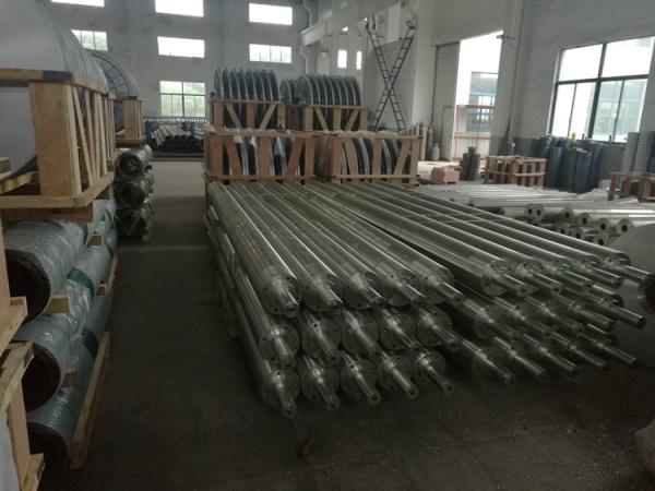 Air Jet Loom Machine Roller Shaft Aluminium Spare Parts For Textile Looms
