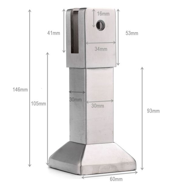 Herrajes para cubículos de inodoro de acero inoxidable 304 con espesor de 12 mm/18 mm y estilo de puerta abatible/corredera