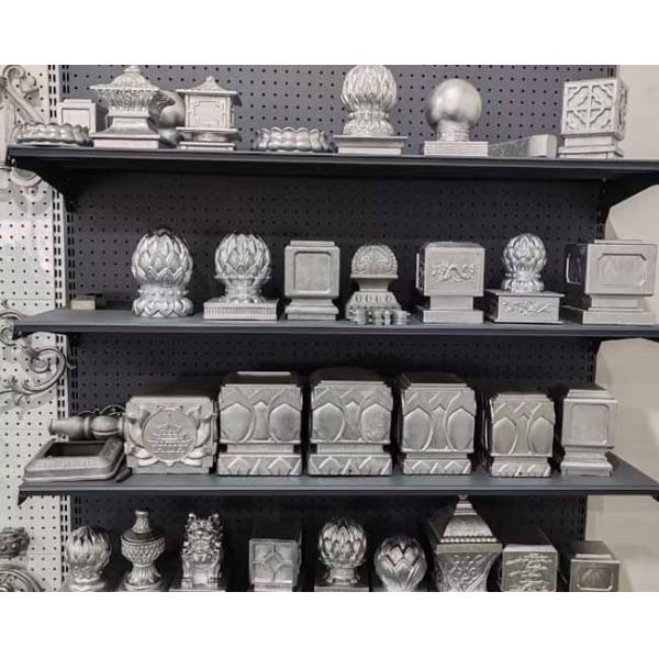 Galvanized Guardrail Accessories Galvanized Guardrail Column Spherical Square Head Cover