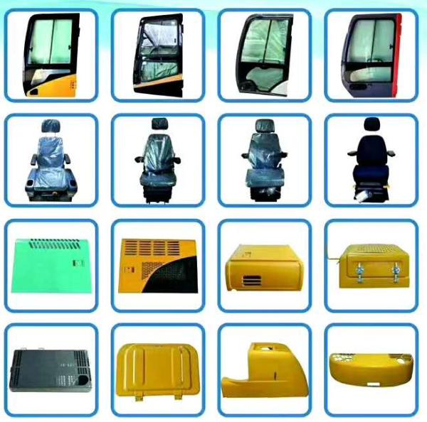 Assento de motorista de escavadeira económico e durável assento completo para 325 pcs200