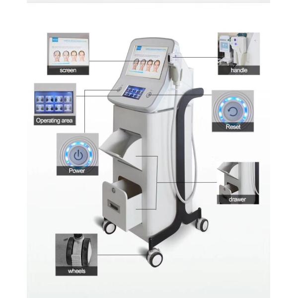High Intensity Focused Ultrasound HIFU Facelift Beauty Machine for Comprehensive Anti Aging and Skin Renewal Face and Neck Lifting Wrinkle Reducing Skin Tightening