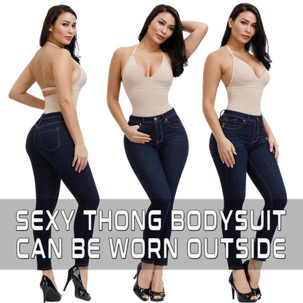 Высокая талия Контроль живота Женщины Формирование тела Похудение Боди костюм Как показано Декорация Нет