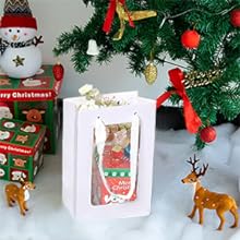 Bags With Window 10x7x5 Gift Bags For Mother'S Day Proposal Candy Gift, Festival Gift Packaging