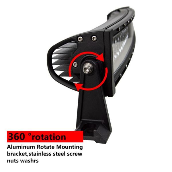 Двойной 52 дюйма строки 18000LM изогнул Адвокатуру света работы СИД