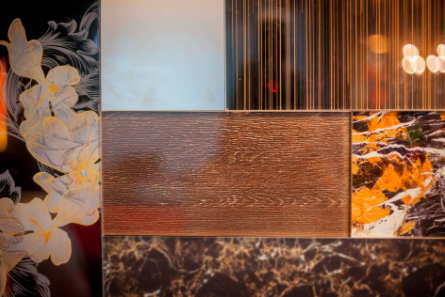 Vidrio reciclado mosaico azulejos de vidrio plano decorativo vidrio endurecido apartamento / decoración del hogar vidrio 5mm 6mm 8mm 10mm 12mm 19mm