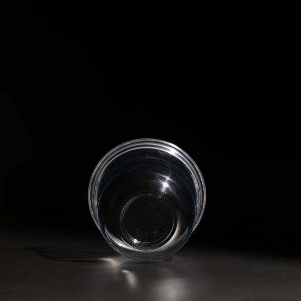 Copo PET de plástico descartável leve 12oz para café frio