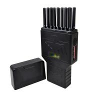 O LCD indica o jammer do sinal do telefone de 5G células de WIFI GPS 3G 4GLTE