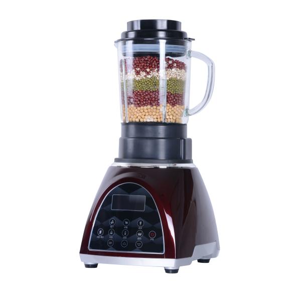 Intelligent Glass Cup Food Grinder Processor , Hot Soup Maker 500W Heating Power