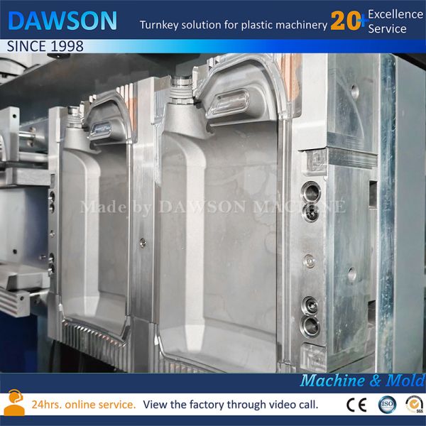 DSB90II Automatic Double Die Head Blow Molder 5L HDPE Jerry Can Blow Molding Machine Extrusion Blow Molding Machine