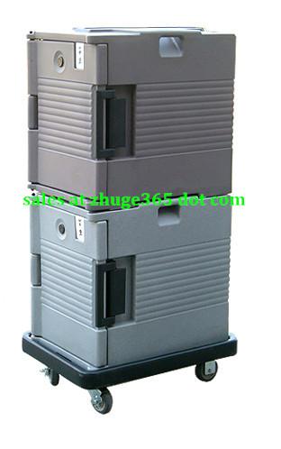 Premium Grey 90Litre Front Loading Insulated Food Pan Container | Food Carrier