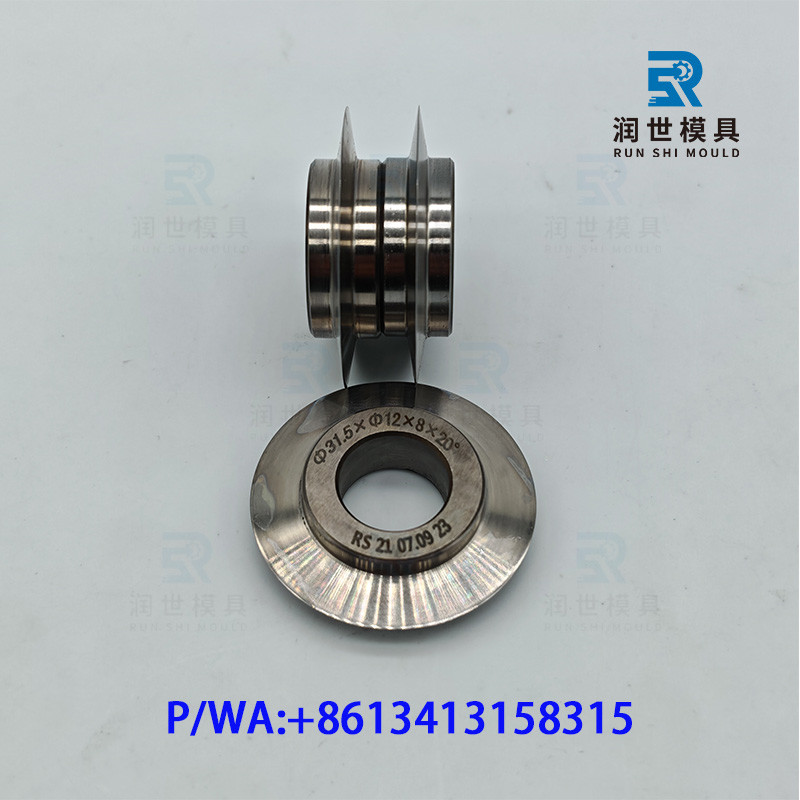 Precision Tube Cutter Parts Burnishing Circular Blade OD31.5×ID12×8×20 For Hairpin Bending Machine Refrigerator Coil