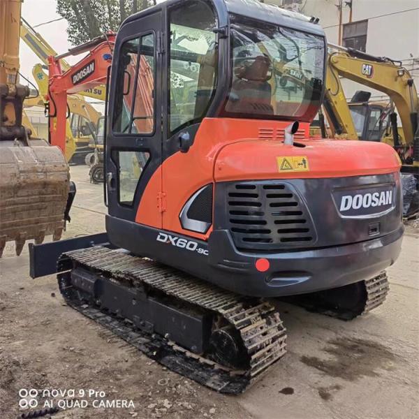 2020 Year Korea Made Used Excavator DX60-9C with 0.21 Bucket Capacity in Shanghai