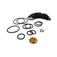 Anneaux en caoutchouc noir vert gris MOQ 100 ensembles Adaptateur filaire