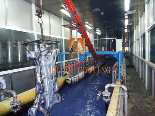 Water Based Paint Dipping Electrophoretic Coating Equipment Various Colors Available
