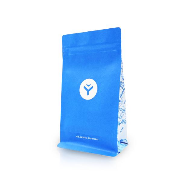 Wholesale Digital Printing Stand Zipper Coffee Pouch Custom Logo Printed Plastic Food Bag for Packaging