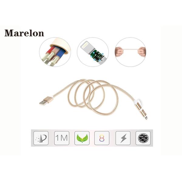 Copper Wire Computer USB Data Cable / Mobile Phone Cables Increases Durability