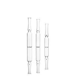 10ml ampola de vidro de borosilicato transparente uso cosmético médico