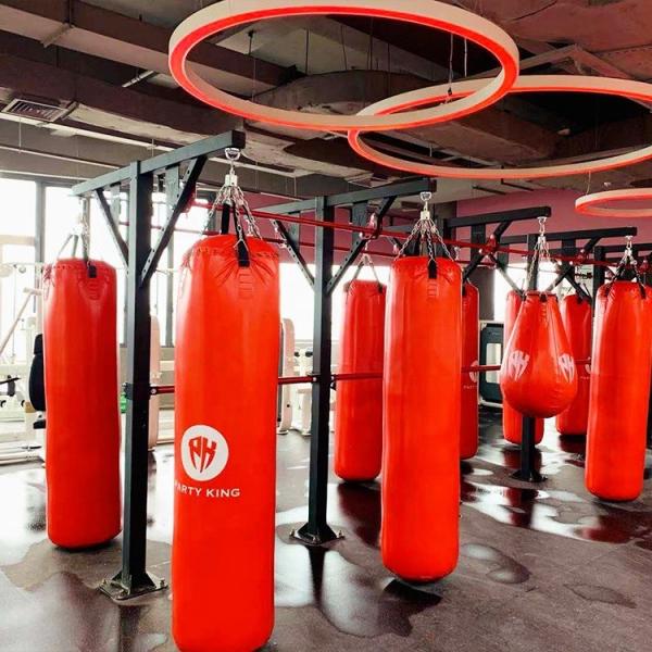 Custom Color Freestanding Steel Heavy Bag Rack For Punching Bag