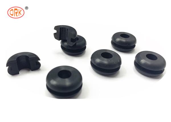 Anillo de caucho negro Grommet FFKM Sello Sellos aeroespaciales
