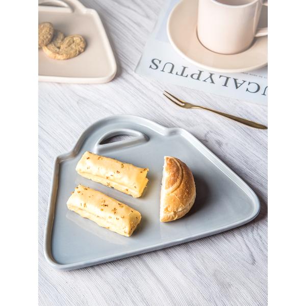 Стеклянная техника Керамическая тарелка для обеда Сумка для ресторанов Продажа