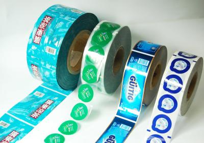SGS Anti Corrosion PVC Roll Stock Film Gravure Printed Plastic Roll For Packaging