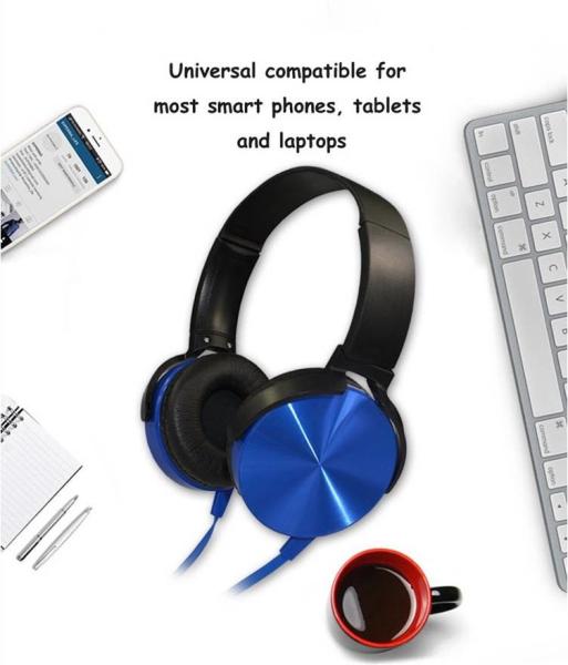 Foldable No Brand Cheap Bulk Headphones Wired Headphone Portable On-ear Headset 3.5mm Jack Headphones For Promotion Gift