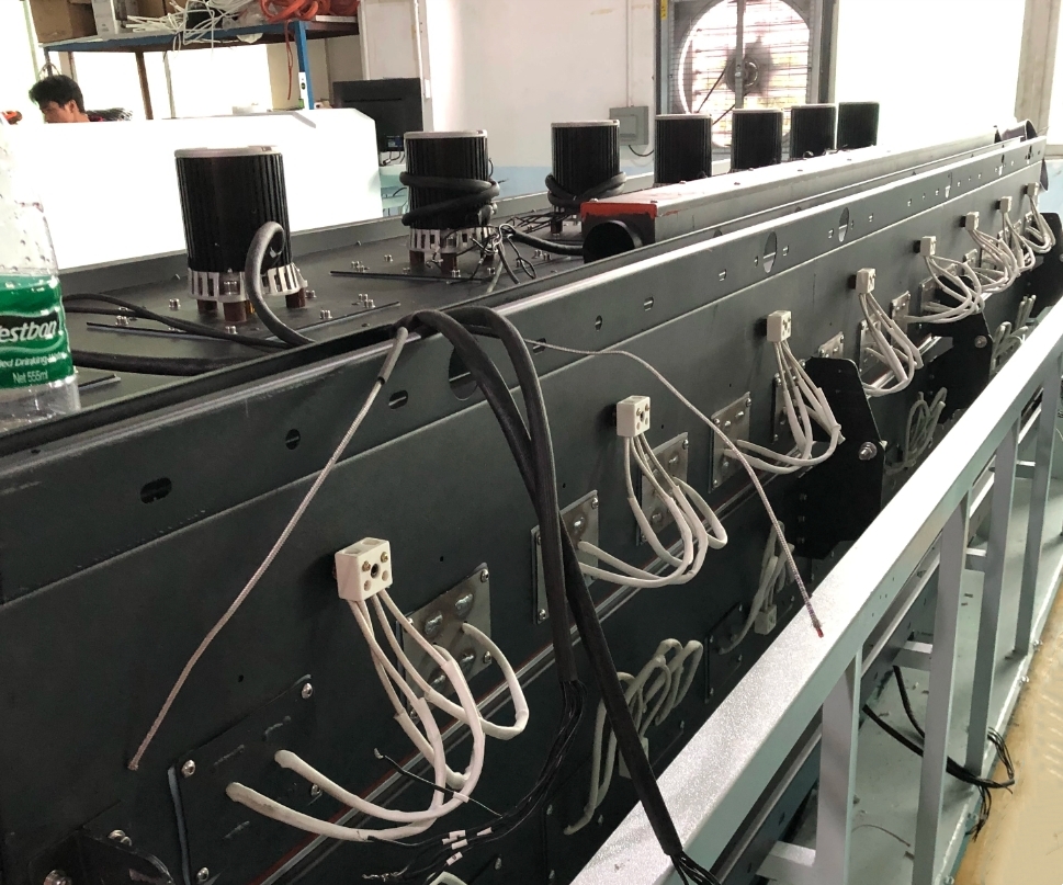 8800 Большая печь с обратным потоком полная автоматическая рельсовая система управления ПК без свинца 3180x500 мм