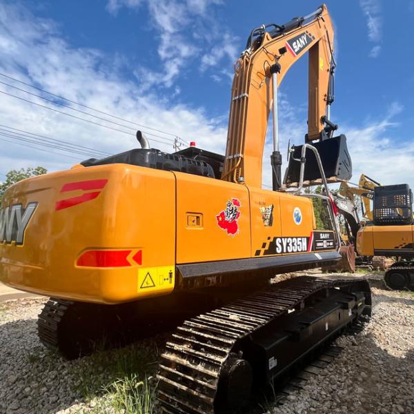 Used Excavator SANY SY335H Large Crawl Excavator 1.65m³ Bucket Capacity